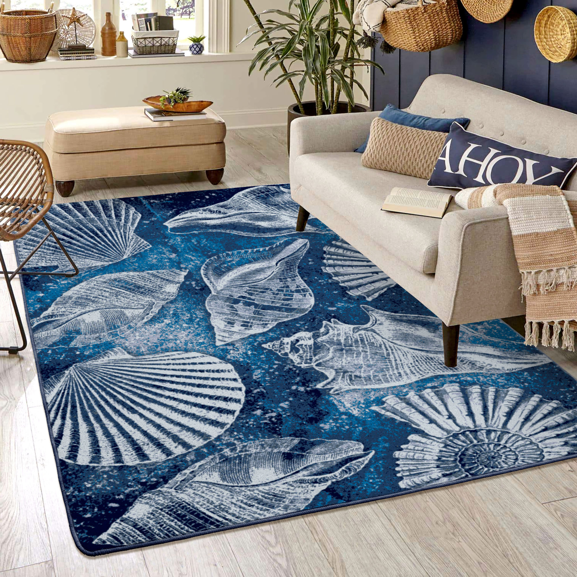 Modern Geometric Living Area Interior Room Rug Texture Design ...